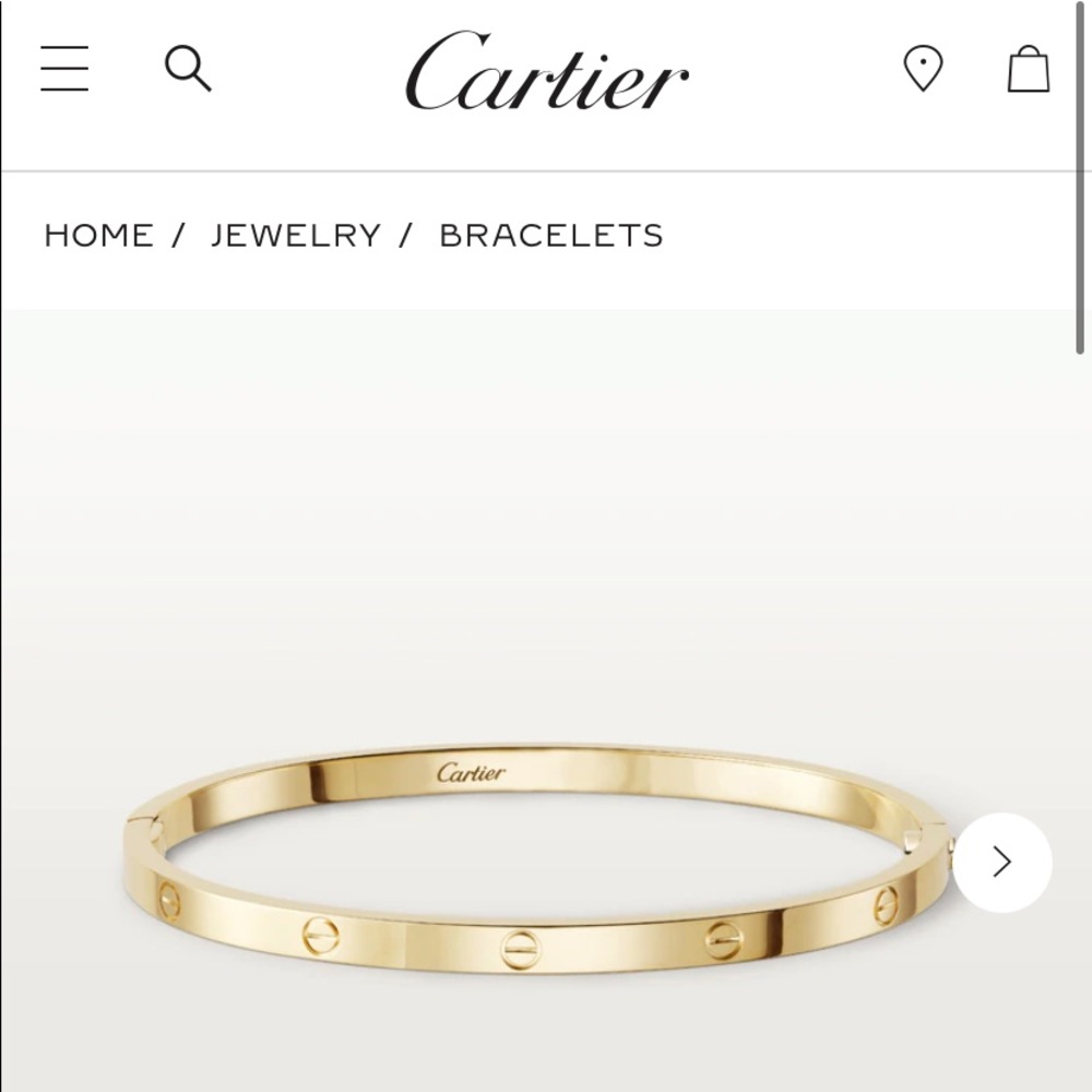 Cartier love bangle (inspiration)